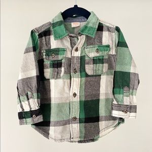 Gymboree Long Sleeve Flannel Shirt